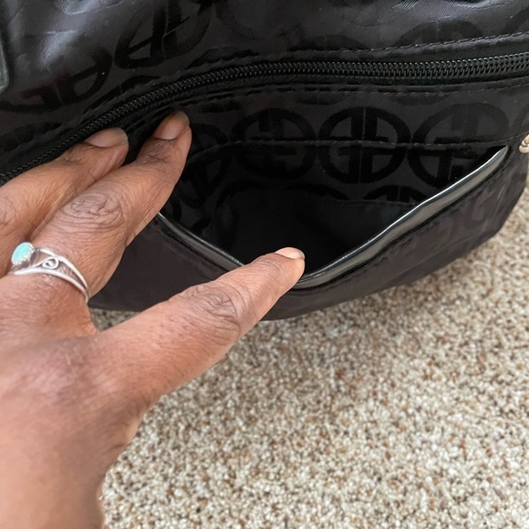 Giani Bernini Black Signature Soft Shoulder Bag Large Purse Tote Shoulder Bag - Picture 11 of 14